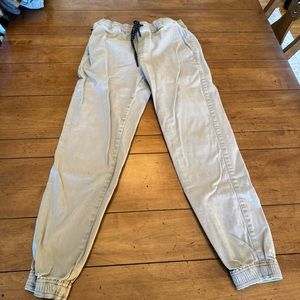 RSQ Jeans Men's Tan Joggers SIze Small